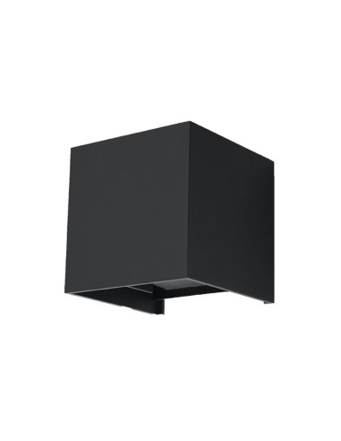 Aplique LUCA negro LED IP54