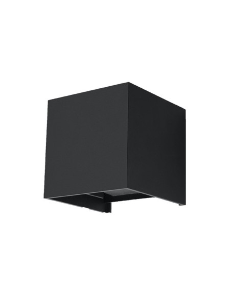 Aplique LUCA negro LED IP54