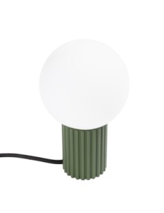 Lámpara de mesa HALO verde oliva