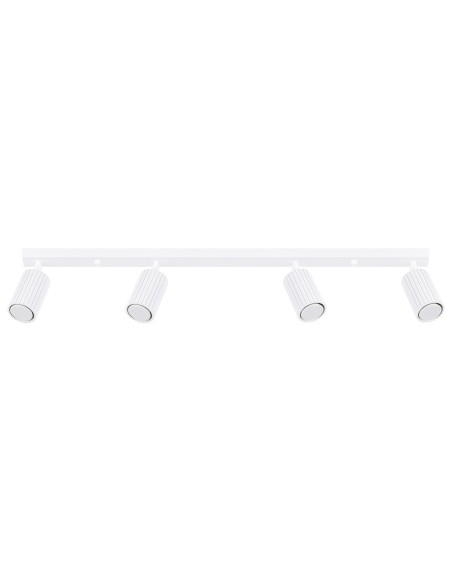 Lámpara de techo KARBON 4L blanca