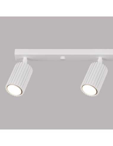 Lámpara de techo KARBON 4L blanca