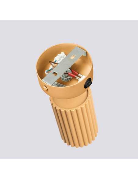 Aplique KARBON oro con interruptor