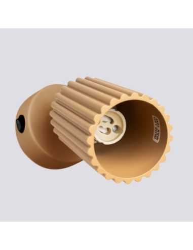 Aplique KARBON oro con interruptor