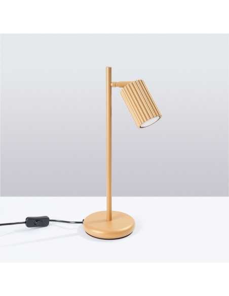 Lámpara de mesa KARBON oro