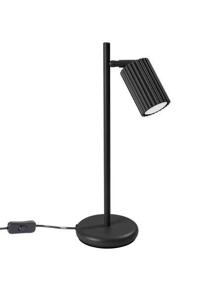 Lámpara de mesa KARBON negra