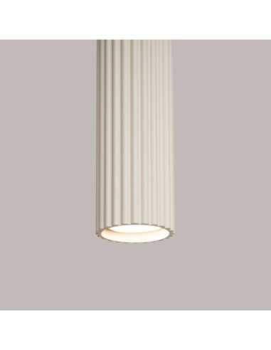 Lámpara colgante KARBON 1 beige