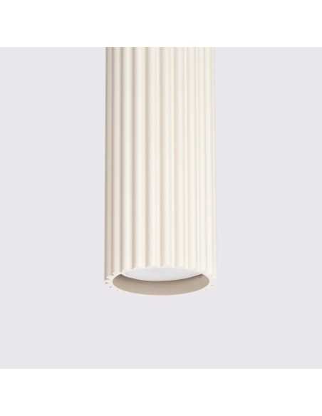 Lámpara colgante KARBON 1 beige