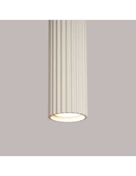 Lámpara colgante KARBON 3L beige