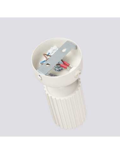 Aplique KARBON beige con interruptor