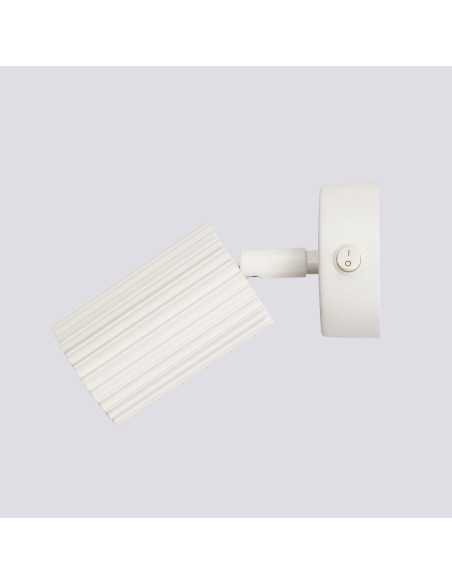 Aplique KARBON beige con interruptor
