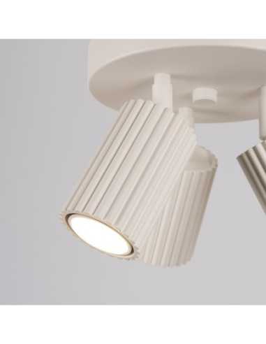 Lámpara de techo KARBON 3P beige