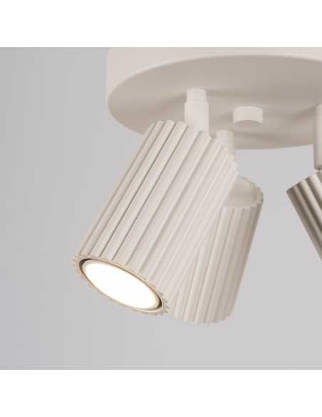 Lámpara de techo KARBON 3P beige