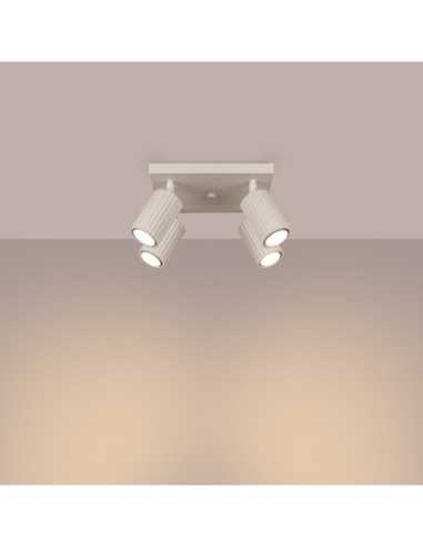 Lámpara de techo KARBON 4 beige