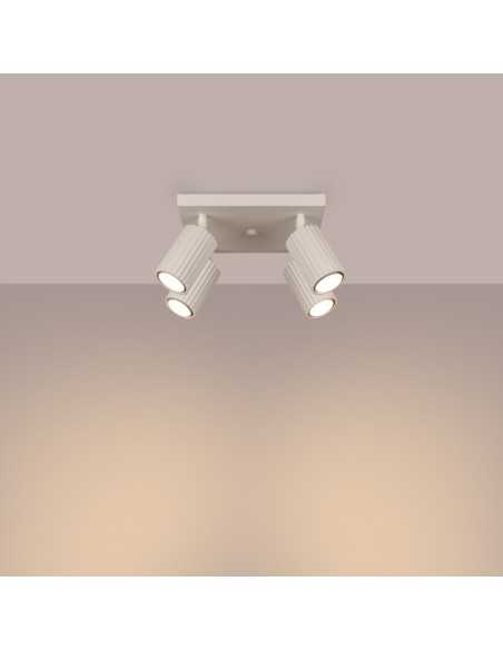 Lámpara de techo KARBON 4 beige