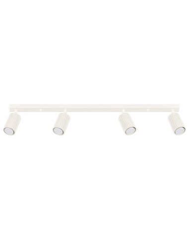Lámpara de techo KARBON 4L beige