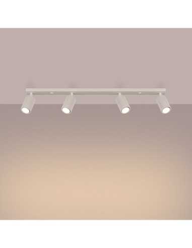 Lámpara de techo KARBON 4L beige