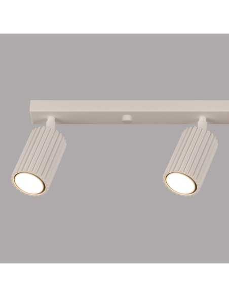 Lámpara de techo KARBON 4L beige