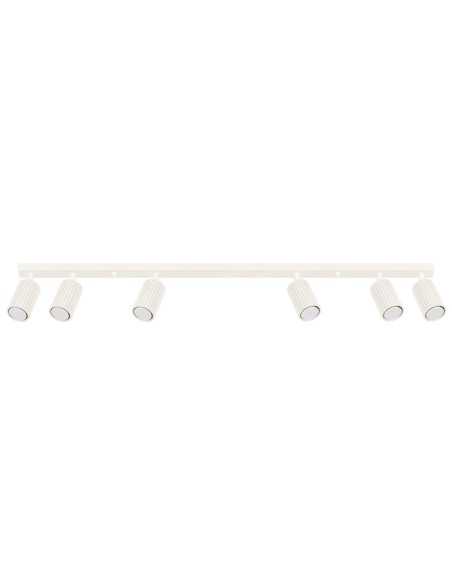 Lámpara de techo KARBON 6L beige