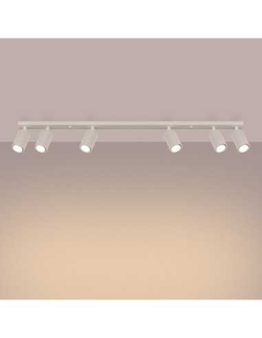 Lámpara de techo KARBON 6L beige