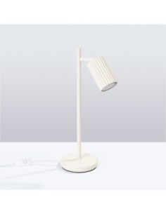 Lámpara de mesa KARBON beige 2