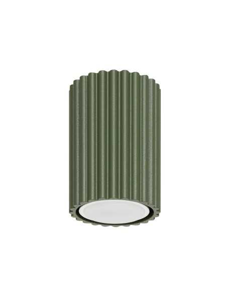 Lámpara de techo KARBON 10 verde oliva
