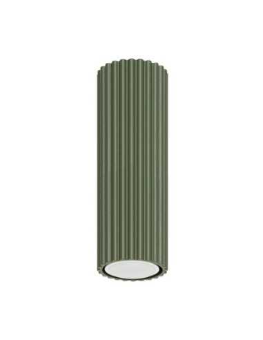 Lámpara de techo KARBON 20 verde oliva