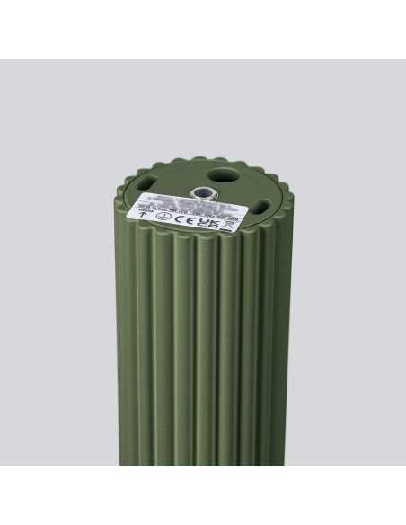 Lámpara de techo KARBON 20 verde oliva