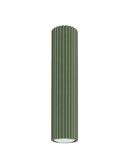 Lámpara de techo KARBON 30 verde oliva