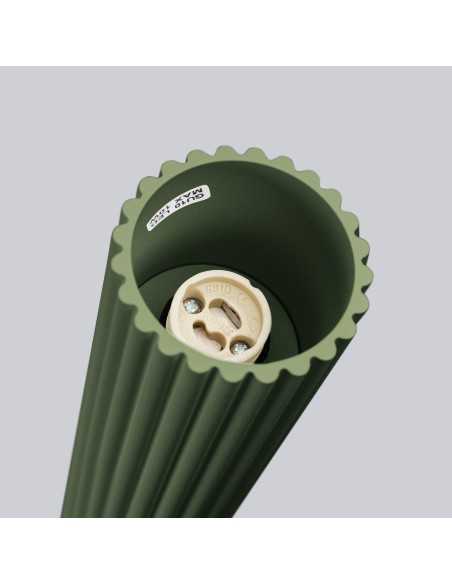 Lámpara de techo KARBON 30 verde oliva