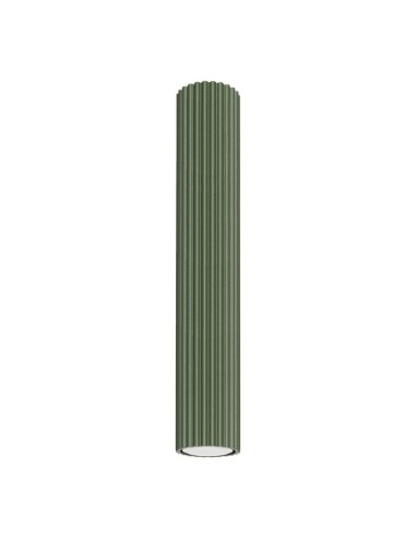 Lámpara de techo KARBON 40 verde oliva