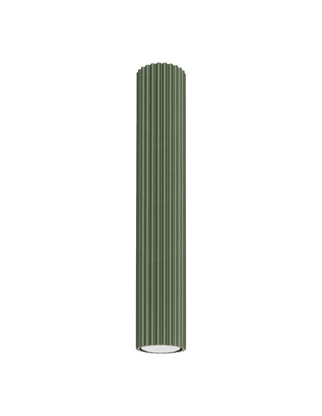 Lámpara de techo KARBON 40 verde oliva