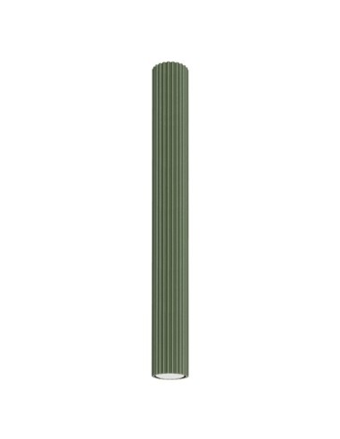Lámpara de techo KARBON 60 verde oliva