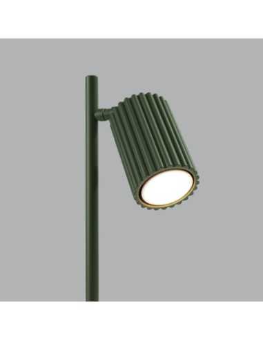 Lámpara de mesa KARBON verde oliva