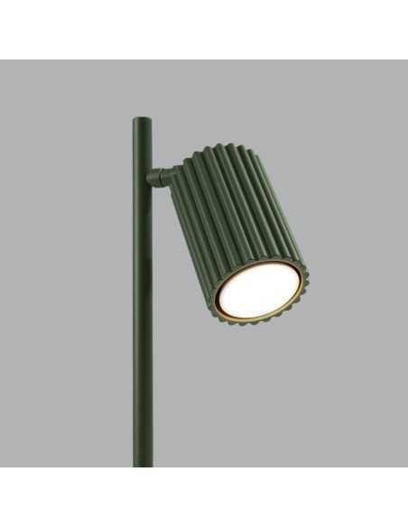 Lámpara de mesa KARBON verde oliva