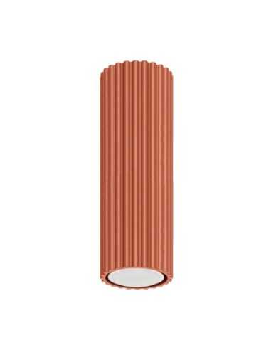Lámpara de techo KARBON 20 rojo ocre