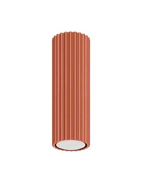 Lámpara de techo KARBON 20 rojo ocre