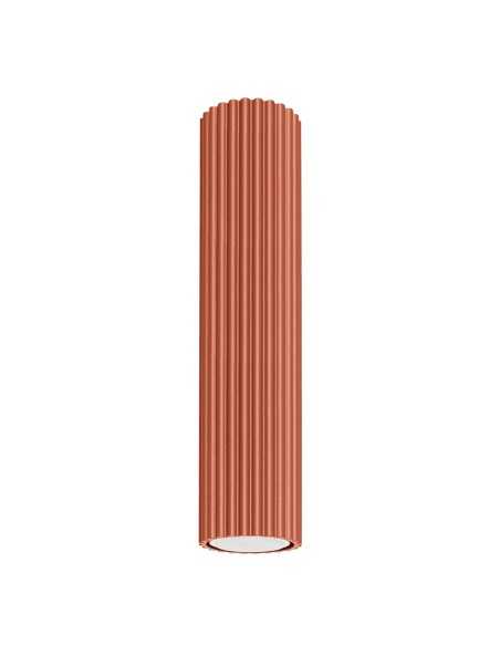 Lámpara de techo KARBON 30 rojo ocre