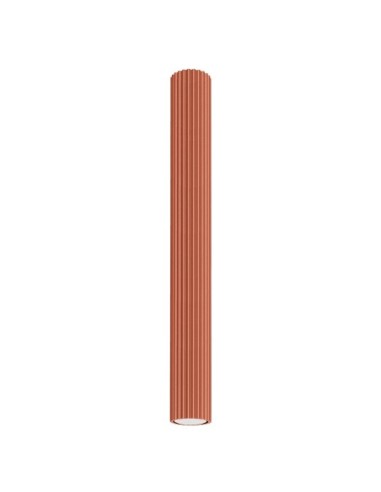 Lámpara de techo KARBON 60 rojo ocre