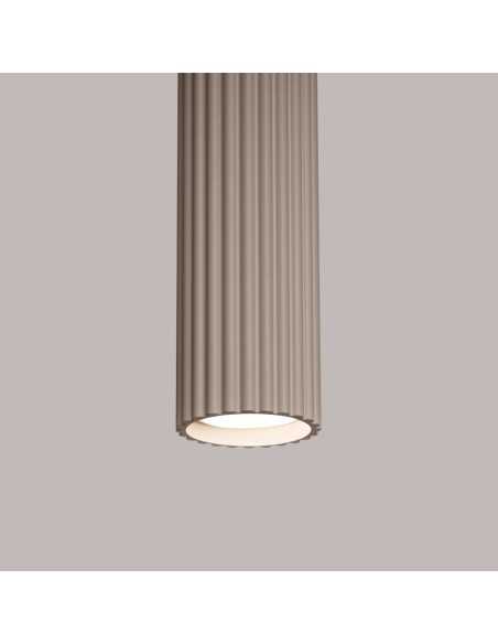 Lámpara colgante KARBON 1 taupe