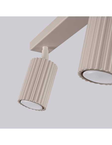 Lámpara de techo KARBON 2 taupe