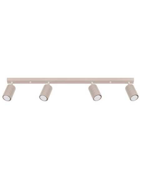 Lámpara de techo KARBON 4L taupe