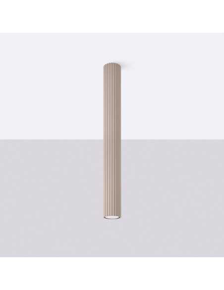 Lámpara de techo KARBON 60 taupe