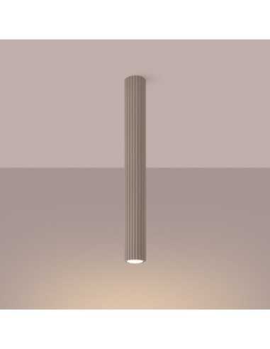 Lámpara de techo KARBON 60 taupe