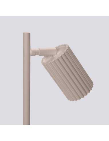 Lámpara de mesa KARBON taupe
