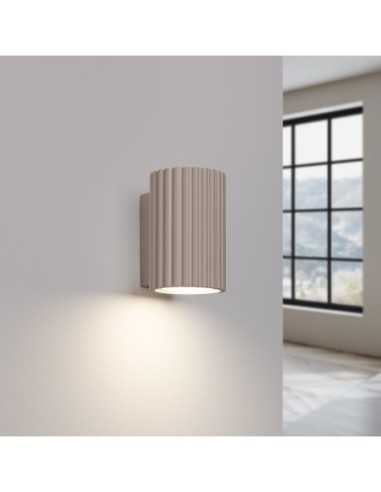 Lámpara de pared KARBON 10 taupe