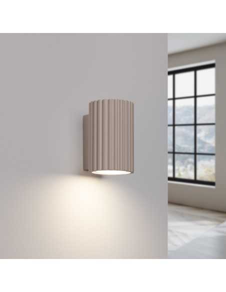 Lámpara de pared KARBON 10 taupe