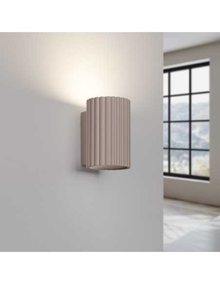 Lámpara de pared KARBON 10 taupe