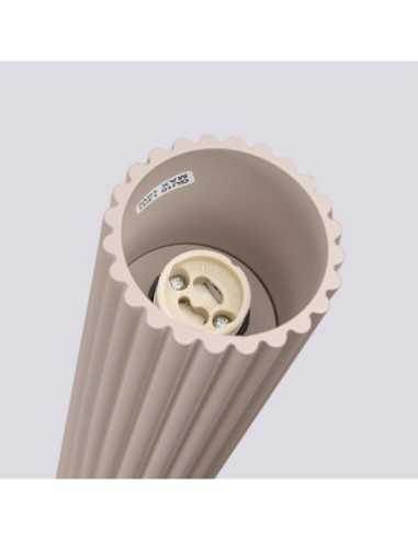 Lámpara de techo KARBON 30 taupe