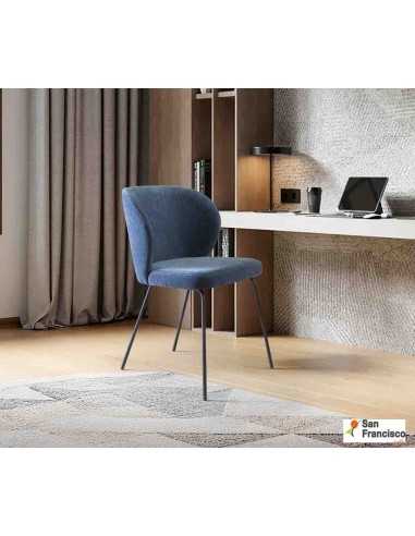 Silla de Diseño con patas metálicas