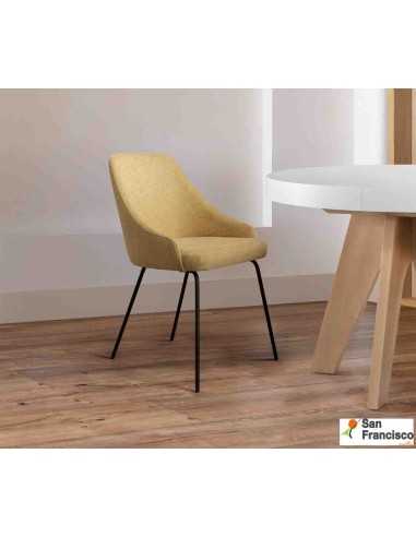 Silla de comedor Tapizada de diseño